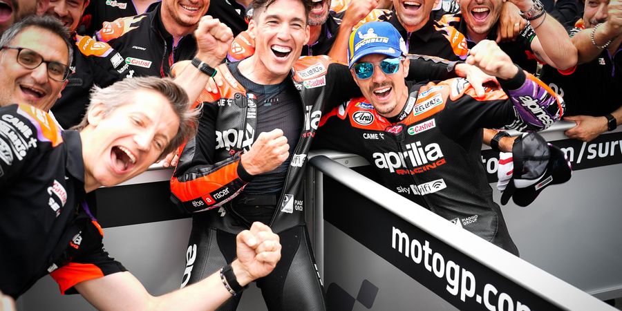 Kemajuan Aprilia pada MotoGP 2022 Bikin Rival Geleng-geleng Kepala