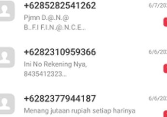 Kemenkeu Bongkar Ciri-Ciri Penipuan Pinjol Ilegal Via SMS, Ternyata Ini Ciri Khas Nomor HP yang Dipakai Menjerat Calon Korban