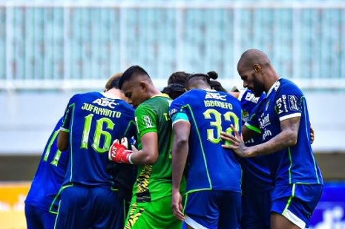 Para pemain Persib Bandung.