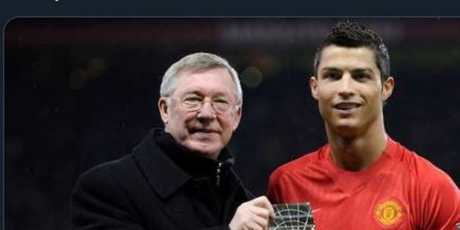Sir Alex Ferguson Tak Mau Bentak Cristiano Ronaldo karena Takut Nangis