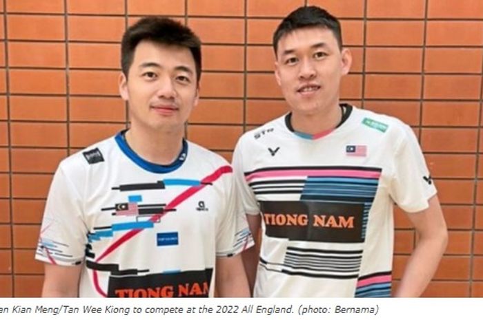 Ganda putra Malaysia, Tan Kian Meng/Tan Wee Kiong.