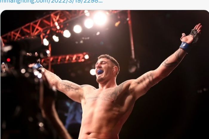 Tom Aspinall, jagoan kelas berat UFC yang merupakan murid juara tinju, Tyson Fury semakin serius mengejar gelar juara.