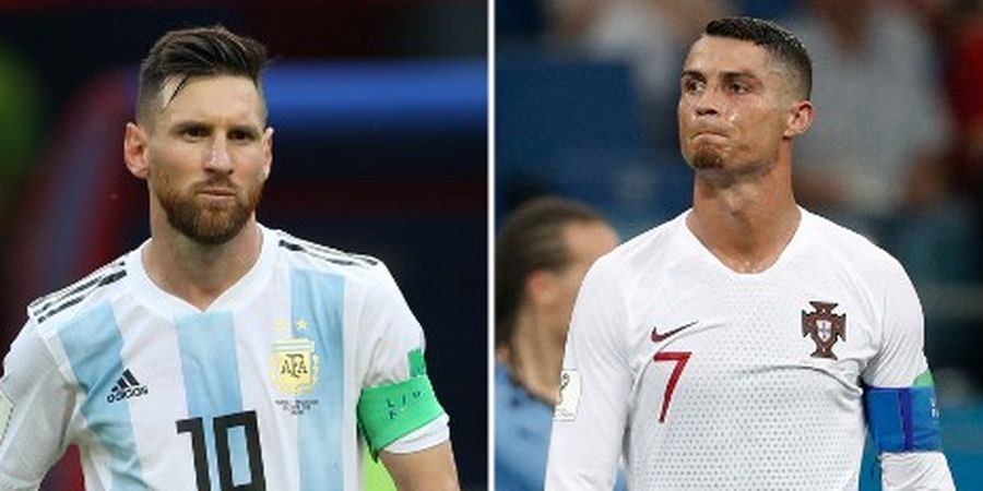 Messi & Ronaldo Akan Masuk Kategori 5 Manusia Langka di Piala Dunia