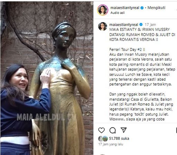 Postingan Maia Estianty