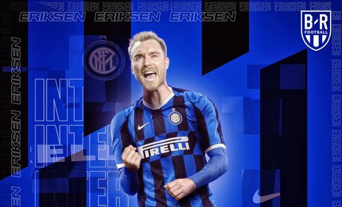 Gelandang Inter Milan, Christian Eriksen.