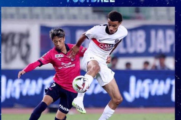 Cerezo Osaka berhasil memenangi laga uji coba melawan Paris Saint-Germain di Stadion Yanmar Nagai, Jumat (28/7/2023).