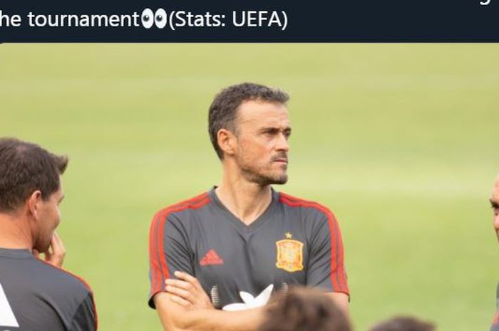  Menjelang babak perempat final EURO 2020, timnas Spanyol terlalu tangguh bagi tim kuda hitam, Swiss, namun Luis Enrique masih tetap waspada.