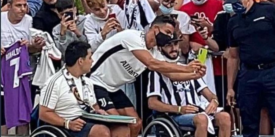Musim Ronaldo di Juventus Resmi Mulai Hari Ini: Tiba di Markas, Foto bareng Fan Disabilitas, Ketemu Bos