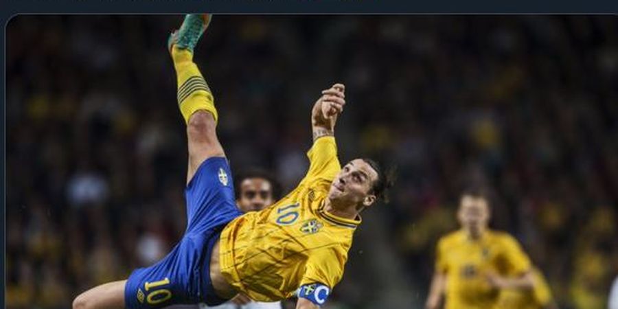 Jelang Debut Zlatan Ibrahimovic, Masih Ingat Gol Mustahilnya via Salto dari Jarak 32 Meter?