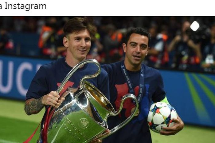 Megabintang Barcelona, Lionel Messi, kini sejajar dengan Xavi Hernandez usai mengukir 767 penampilan untuk Blaugrana.