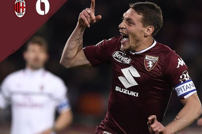 AC Milan dikabarkan tengah mengincar Andrea Belotti pada musim panas nanti kalau Zlatan Ibrahimovic pergi dari San Siro.