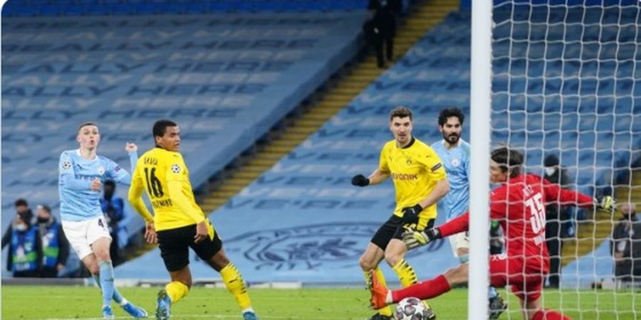 Hasil Liga Champions - Gol Menit Akhir Foden Bikin Dortmund Merana dari Man City
