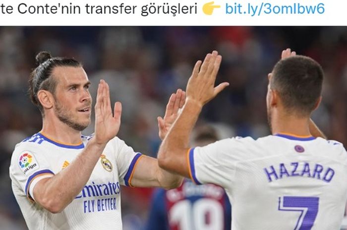Tolak tawaran Tottenham Hotspur yang mau membeli Eden Hazard, Antonio Conte lebih memilih The Lilywhites datangkan Gareth Bale.