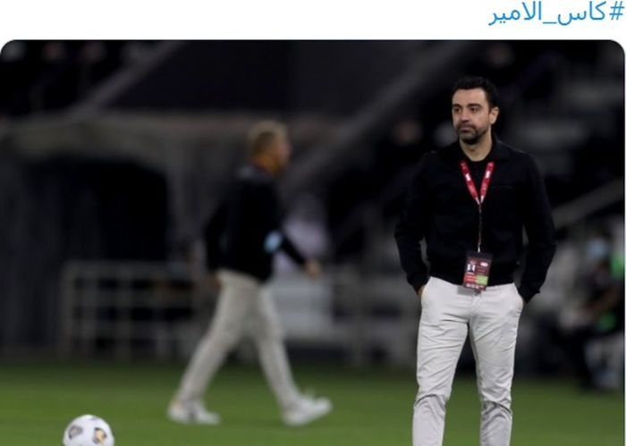 Pelatih Al-Sadd SC, Xavi Hernandez.