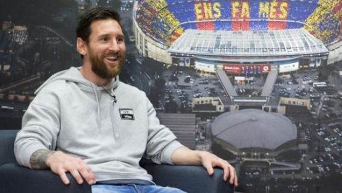 Megabintang Barcelona, Lionel Messi, menjalani wawancara dengan Mundo Deportivo.