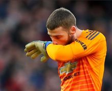 Begini Cara Move On David de Gea Pasca Dipecundangi Lionel Messi di Liga Champions