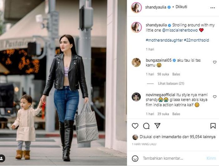 Postingan Shandy Aulia