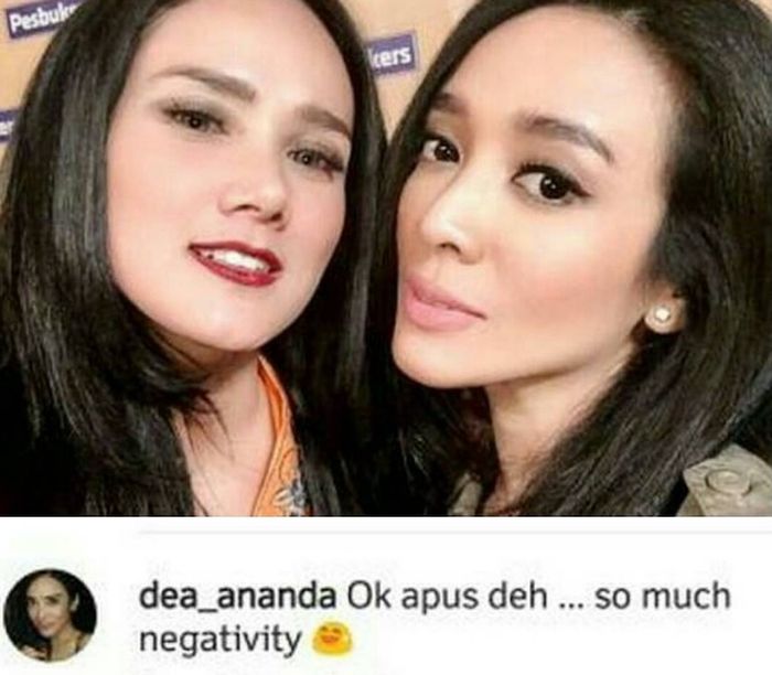 Mulan Jameela dan Dea Ananda