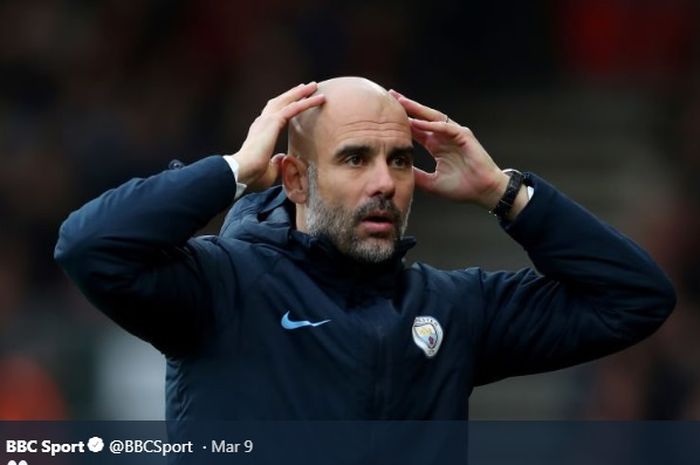 Manajer Manchester City, Pep Guardiola