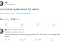 Viral Virus Corona Menyebar lewat Ponsel Xiaomi, Ternyata ada 3 Cara Penularannya