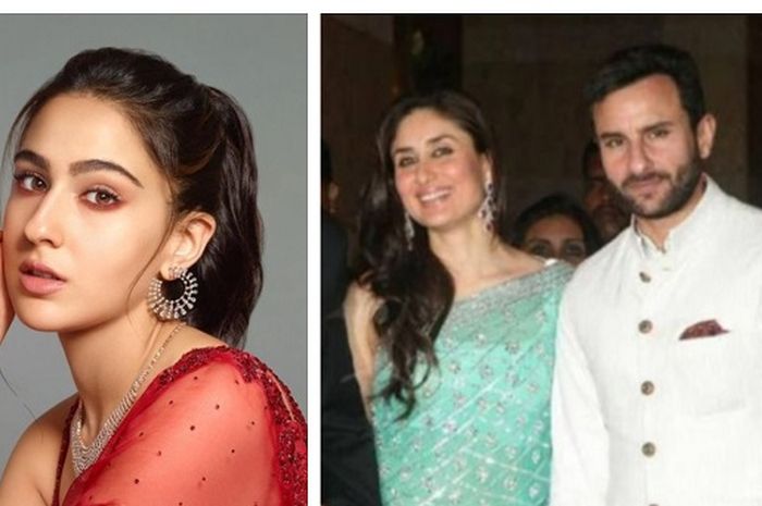 Sara Ali Khan dan Kareena Kapoor serta Saif Ali Khan