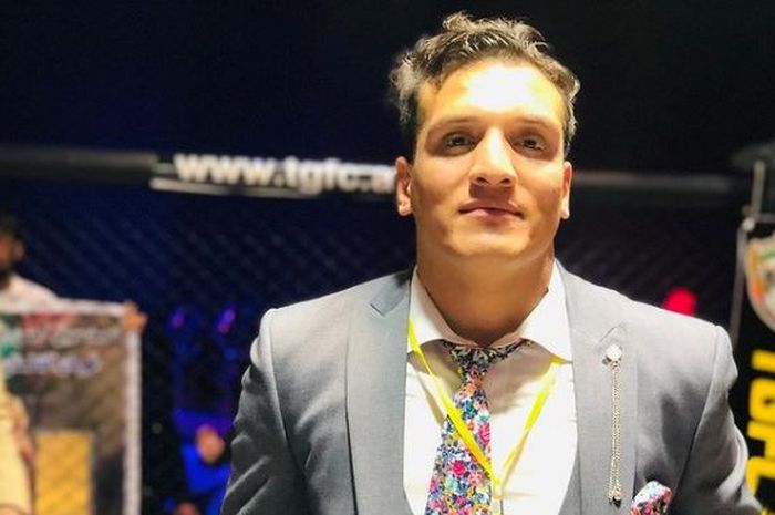 Abdul Wasi Sharifi, presiden ajang tarung mix martial arts atau MMA di Afghanistan yang meminta tolong kepada komunitas tarung termasuk UFC.