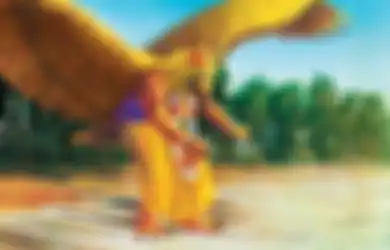 Asal-usul Burung Garuda, Kendaraan Dewa Wisnu yang Bertempur dengan Ular Raksasa Berkepala Banyak Gara-gara Sesajen dan Pernah Mencuri 'Air Kehidupan' untuk Membebaskan Ibunya