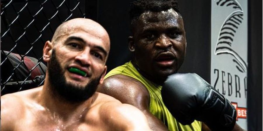 Latihan Bareng Francis Ngannou, Jagoan UFC Campuran Khabib-Khamzat Chimaev sampai Cedera