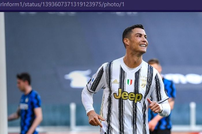 Megabintang Juventus, Cristiano Ronaldo.