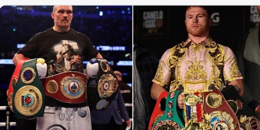 Ketimbang Lawan Oleksandr Usyk, Canelo Alvarez Disarankan Sikat Anthony Joshua