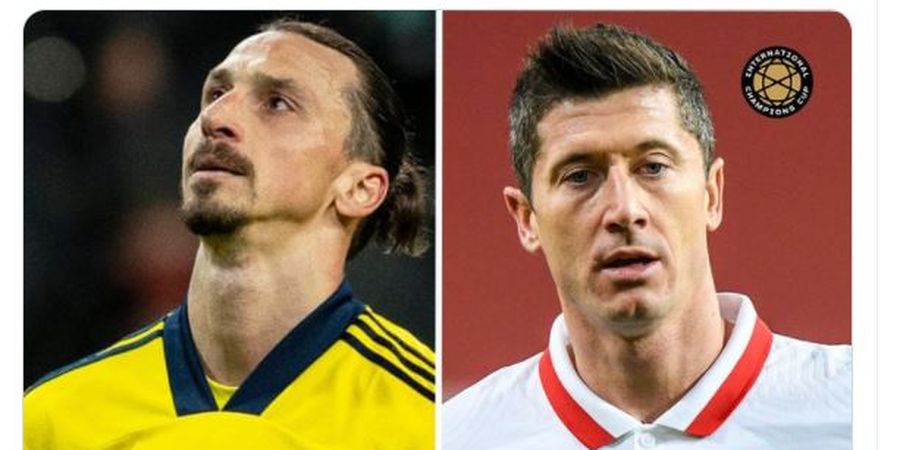 Robert Lewandowski cs Bikin Zlatan Ibrahimovic Lakoni 10 Menit Terakhir di Timnas Swedia?
