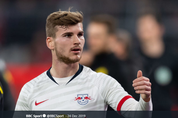 Striker asal Jerman, Timo Werner, akan mengenakan seragam Chelsea pada musim 2020-2021