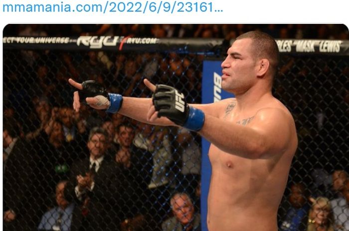 Mantan jagoan UFC yang juga rekan satu sasana Khabib Nurmagomedov, Cain Velasquez.