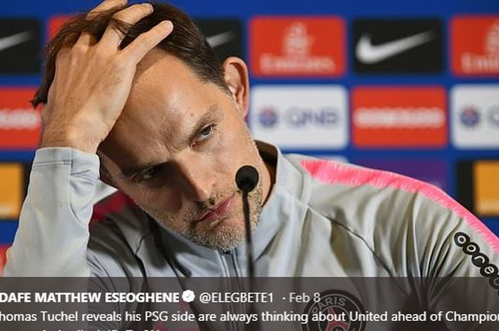 Pelatih Paris Saint-Germain, Thomas Tuchel menyebut timnya akan tampil menyerang meskipun tanpa Neymar dan Cavani saat melawan Manchester United.