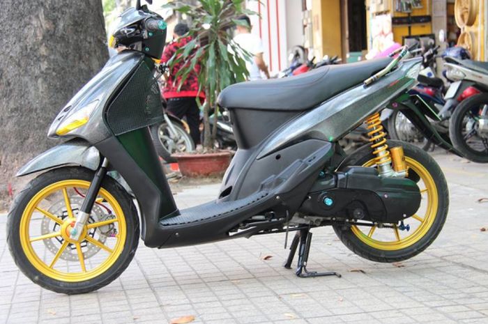 Pakai Part Mewah Yamaha Mio Generasi Pertama Tambah 