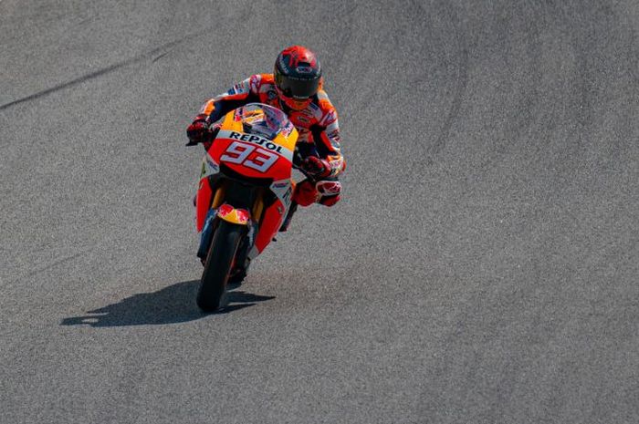 Pembalap MotoGP dari Repsol Honda, Marc Marquez.