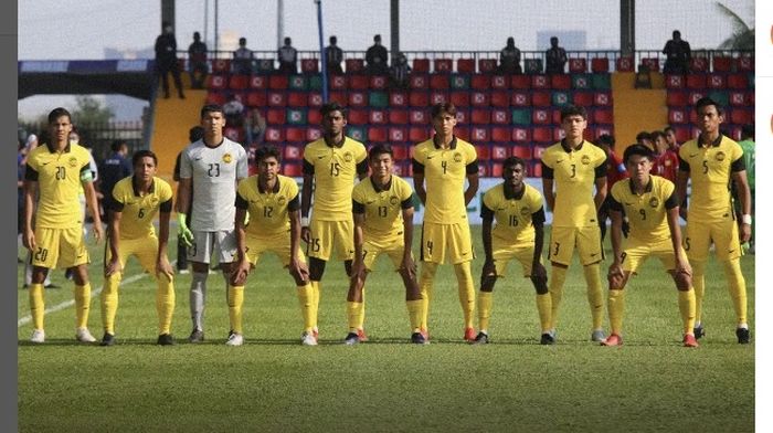 skuad timnas u-23 Malaysia di Piala AFF U-23 2022