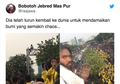 Viral Sosok Berperawakan Mirip ‘Juru Selamat’ Saat Demo Mahasiswa di DPR, Ternyata Anak UI. Ini Komentarnya