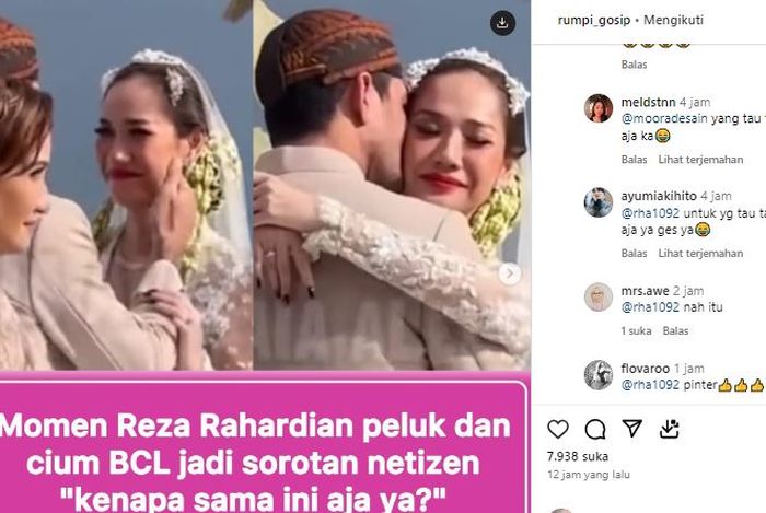 Postingan akun @rumpi_gosip