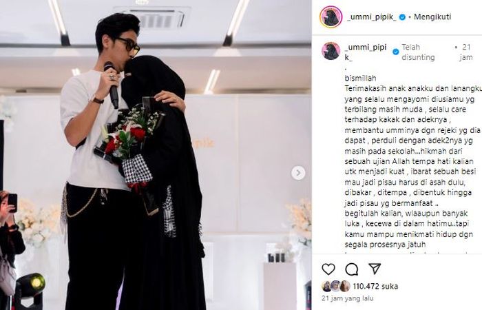 Postingan Umi Pipik