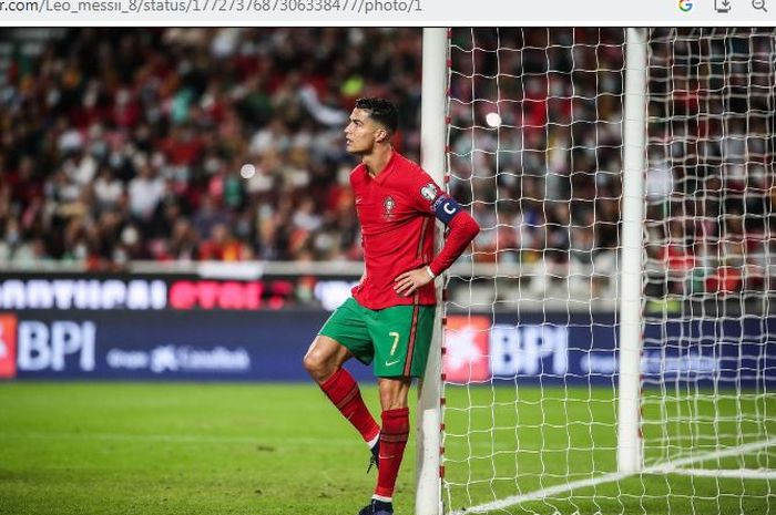 Kapten Timnas Portugal, Cristiano Ronaldo.