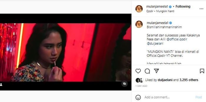 Postingan Mulan Jameela