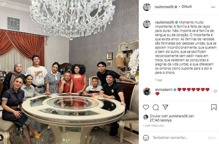 Raul Lemos bertemu Aurel dan Atta