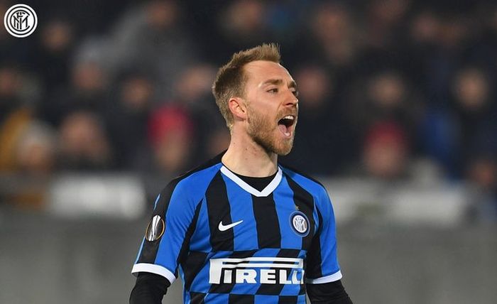 Gelandang Inter Milan, Christian Eriksen.