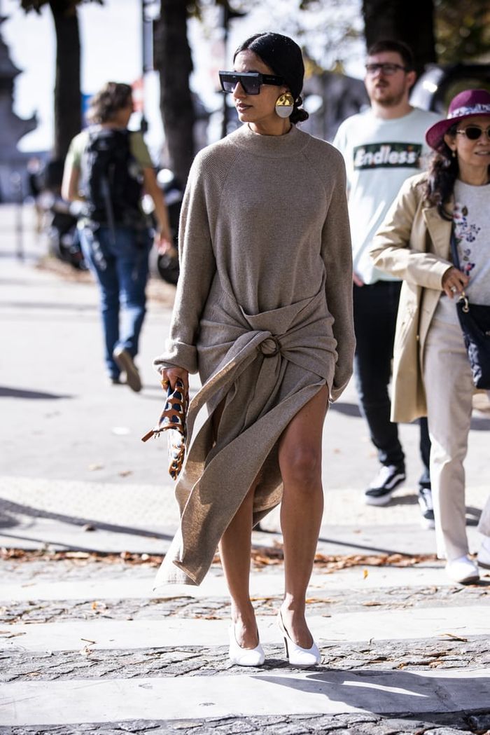 Knit dress masih jadi <a href='https://batam.tribunnews.com/tag/tren' title='tren'>tren</a> fashion <a href='https://batam.tribunnews.com/tag/2020' title='2020'>2020</a>