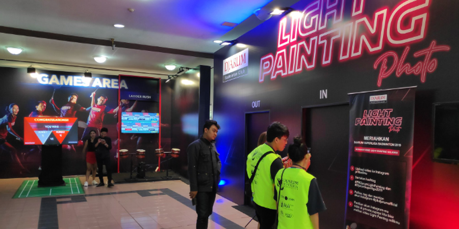 Djarum Superliga 2019 - Ayo Berfoto Kece di Sarana Light Painting!