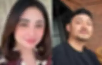 Kolase Foto Dewi Perssik dan Angga Wijaya.