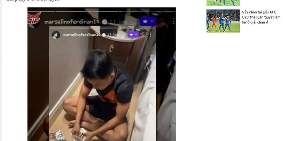 Reaksi Media Vietnam Lihat Pemain Timnas Indonesia Kepergok Asyik Masak Mie Instan