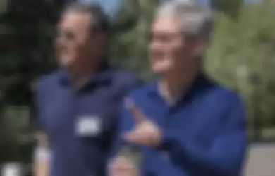 Bob Iger dan Tim Cook