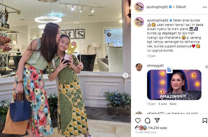 Bilqis pamerkan bakat baru